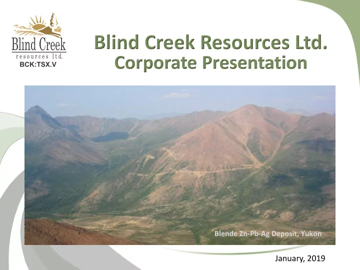 blind creek resources ltd