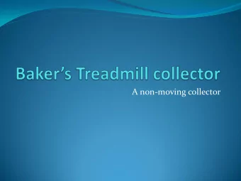 A non-moving collector  Organization of heap memory in GC  Heap memory falls in 4 sets in a GC