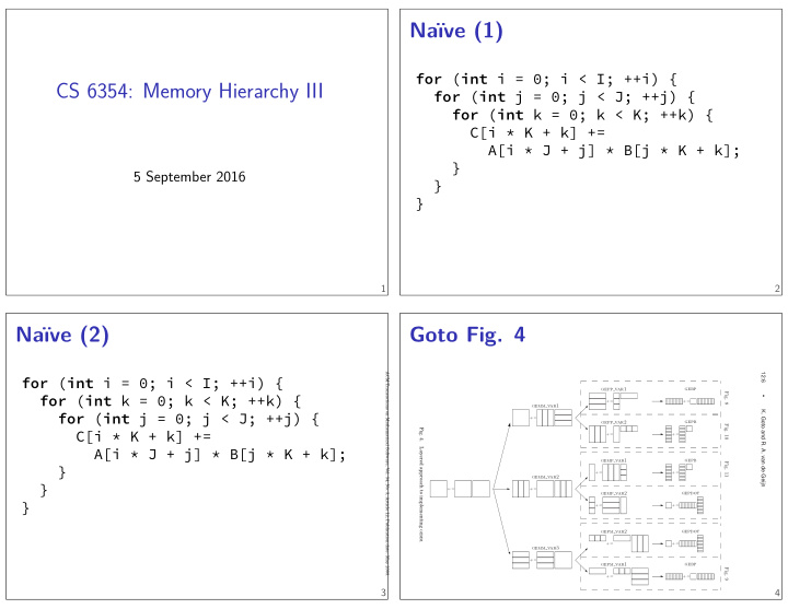 cs 6354 memory hierarchy iii