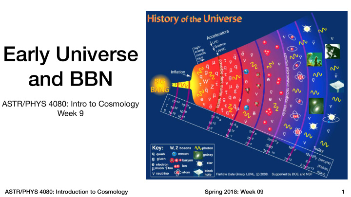 early universe and bbn