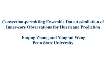 Convection-permitting Ensemble Data Assimilation of  Inner-core Observations for Hurricane