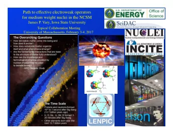 Path to effective electroweak operators