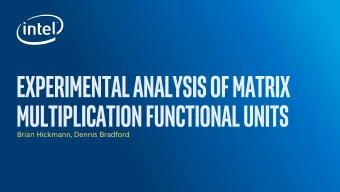 Brian Hickmann, Dennis Bradford  Motivation  AI is driving development of several new