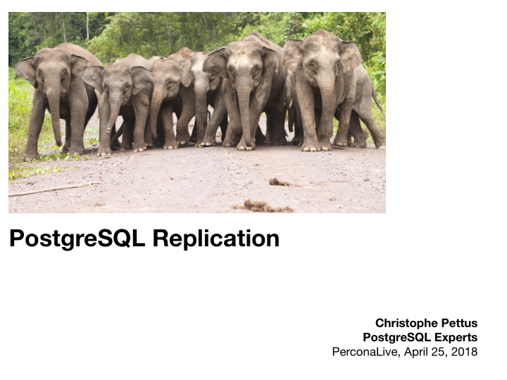 postgresql replication