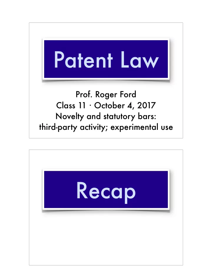 patent law