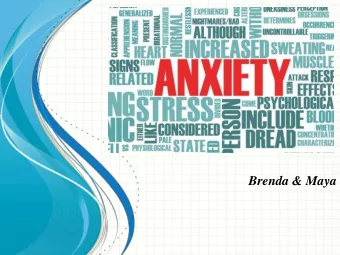 Brenda &amp; Maya  AIMS for the session are to:  Provide an opportunity to discuss what    we