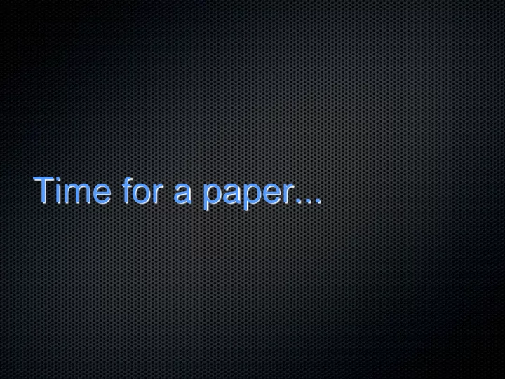 time for a paper industry case philips consumer