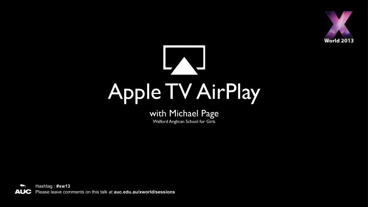 apple tv airplay