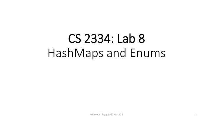 cs 2334 lab 8