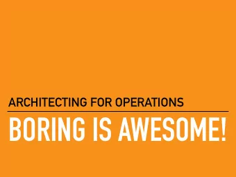 BORING IS AWESOME!  INTRODUCTION  TWITCH  Feel free to ask questions in the chat at anytime!