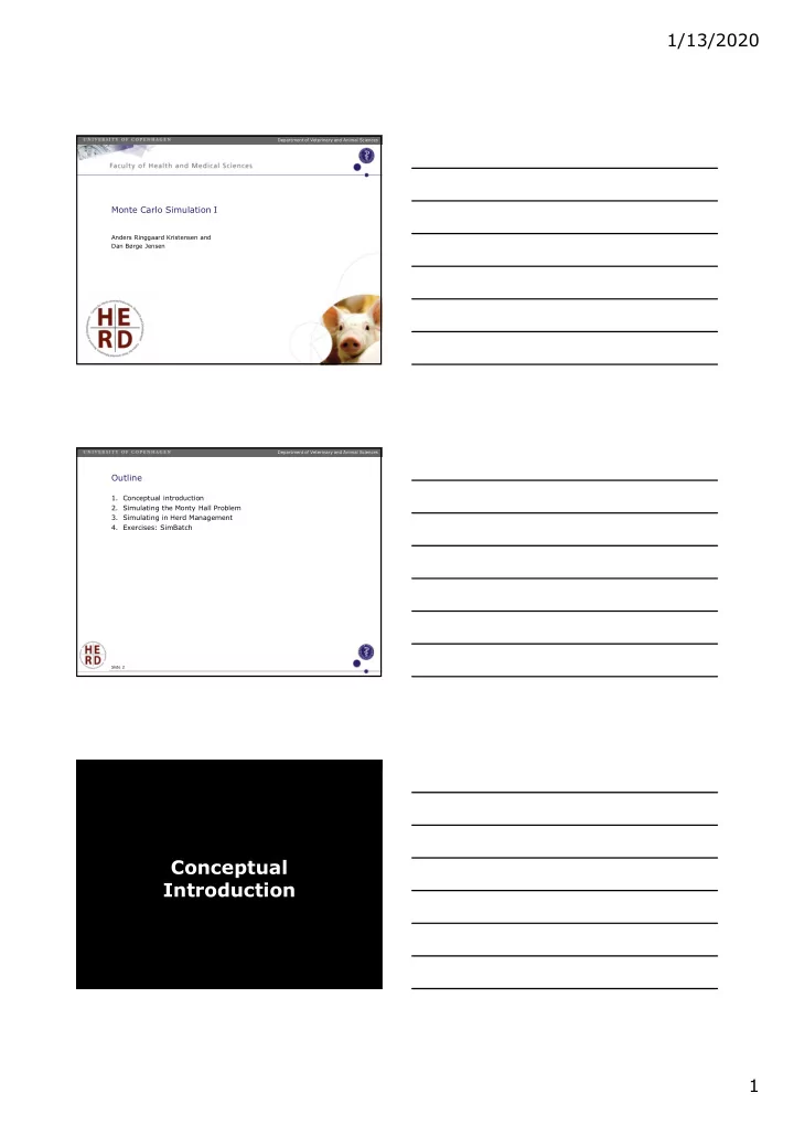 conceptual introduction