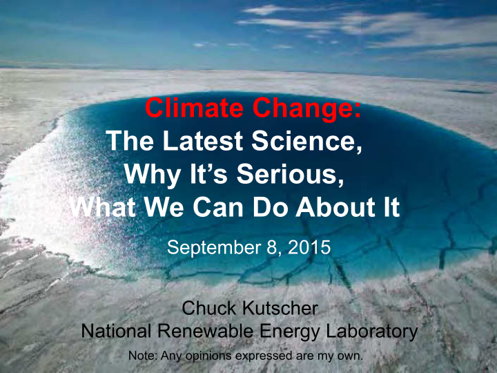 climate change the latest science why it s serious what