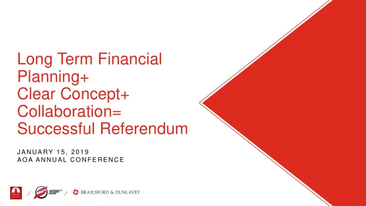 long term financial planning clear concept collaboration