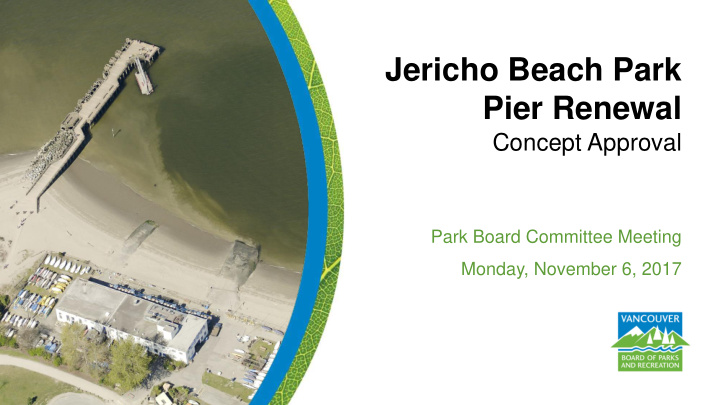 jericho beach park pier renewal