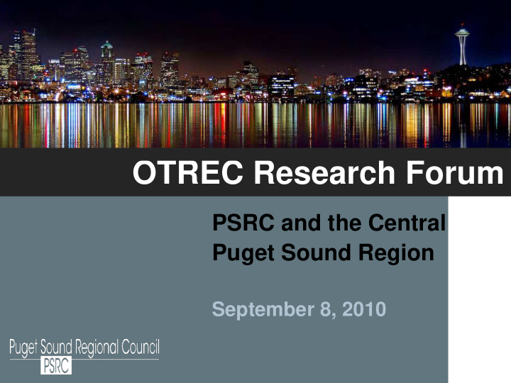 otrec research forum