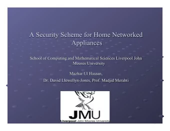 Interaction between HNASS security services  Visual view of Peers after scanning process