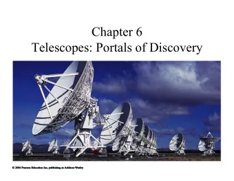 Chapter 6  Telescopes: Portals of Discovery  6.1 Eyes and Cameras: Everyday Light  Sensors   Our