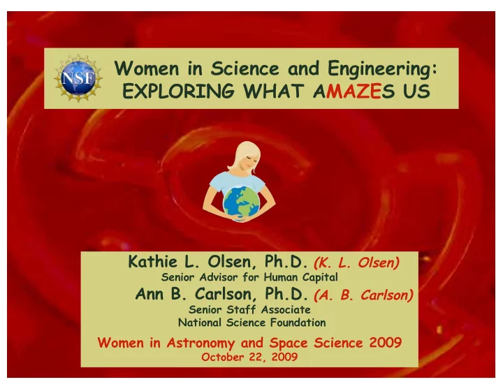 women in science and engineering exploring what amazes us