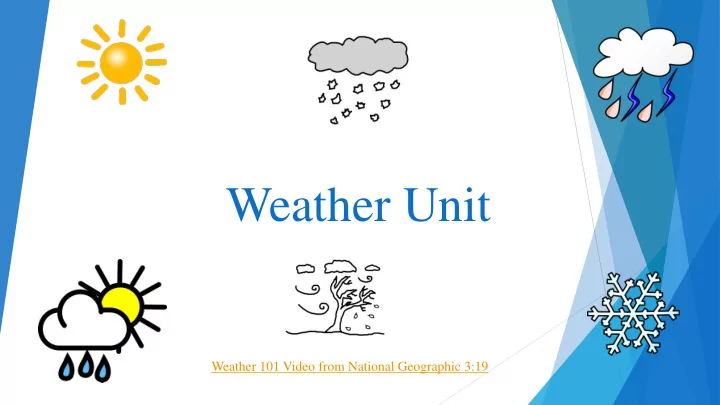 weather unit