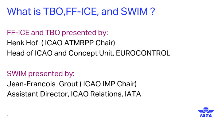 what is tbo ff ice and swim
