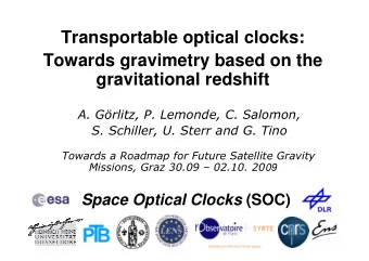 Transportable optical clocks:  Towards gravimetry based on the  gravitational redshift