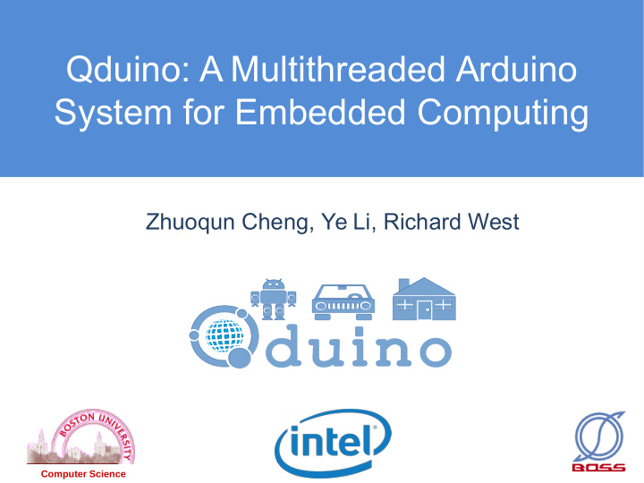 qduino a multithreaded arduino system for embedded