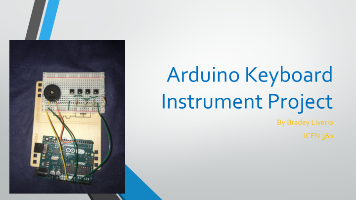 arduino keyboard instrument project