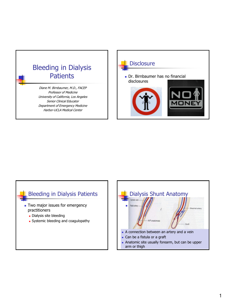 bleeding in dialysis patients