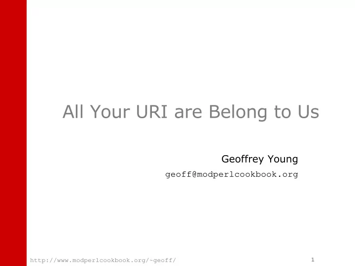 all your uri are belong to us