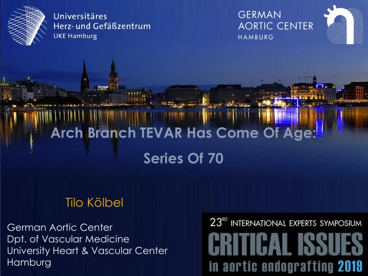 arch branch tevar has come of age series of 70