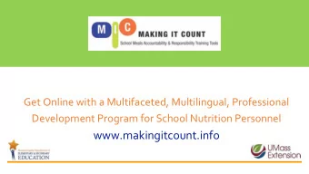 Get Online with a Multifaceted, Multilingual, Professional  Development Program for School