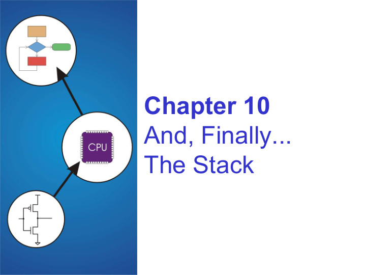 chapter 10 and finally the stack memory usage