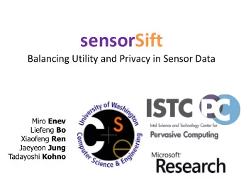 Rise of {Sensors + AI}    People expect rich computational experiences to be available in every