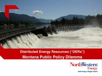 The path to the future ?????  Utilities provide an Essential Service     When you flip the