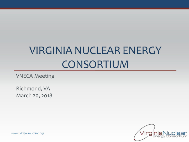 virginia nuclear energy