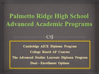 Curriculum Goal    To provide a full range of learning opportunities to  meet the diverse