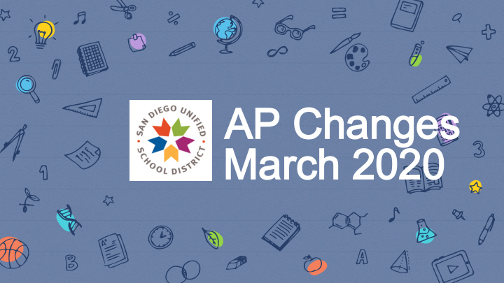 ap changes ap changes march 2020 march 2020 hello hello