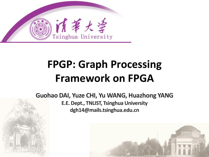 fpgp graph processing framework on fpga