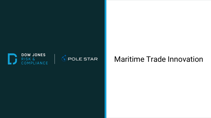 maritime trade innovation simon ring
