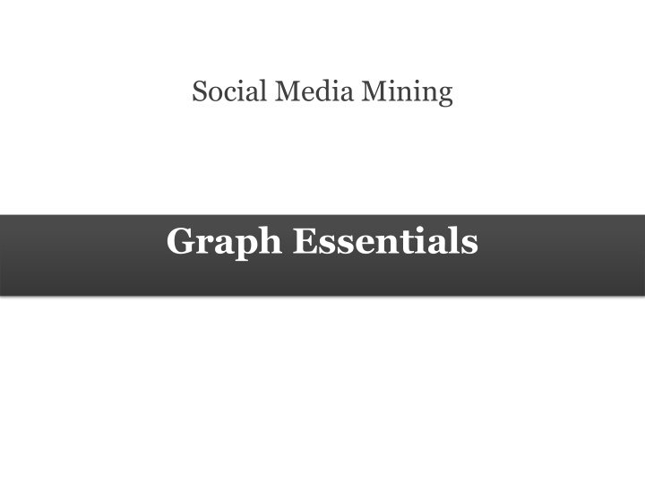 graph essentials graph basics