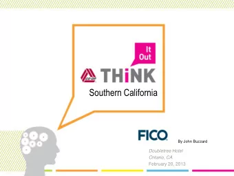 Southern California  By John Buzzard  Doubletree Hotel  Ontario, CA  February 20, 2013  DDoS
