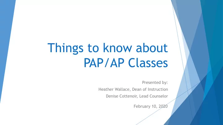 things to know about