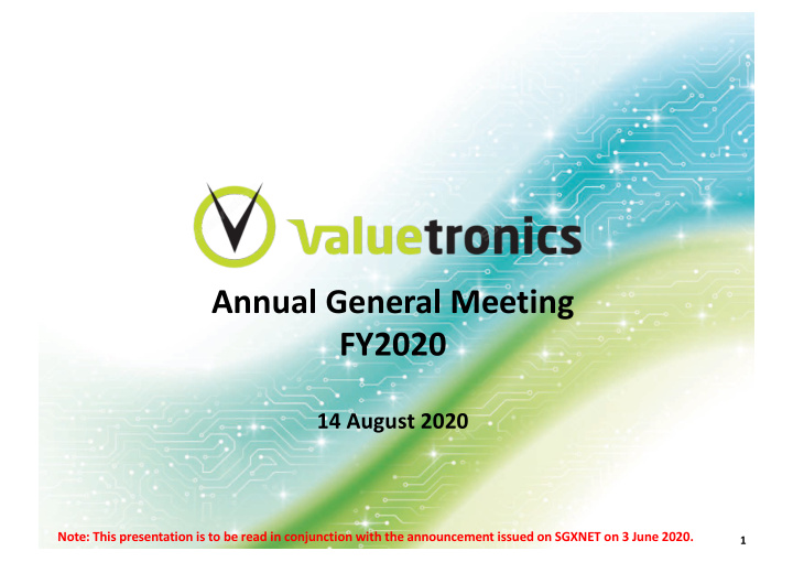 annual general meeting fy2020