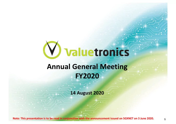 annual general meeting fy2020