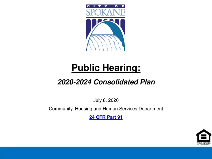 public hearing