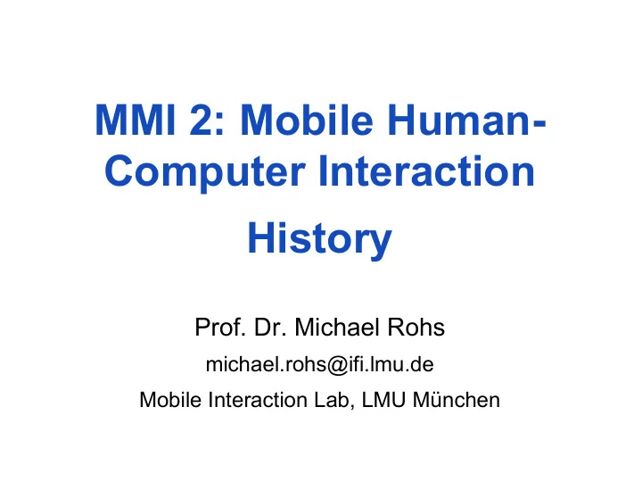 history