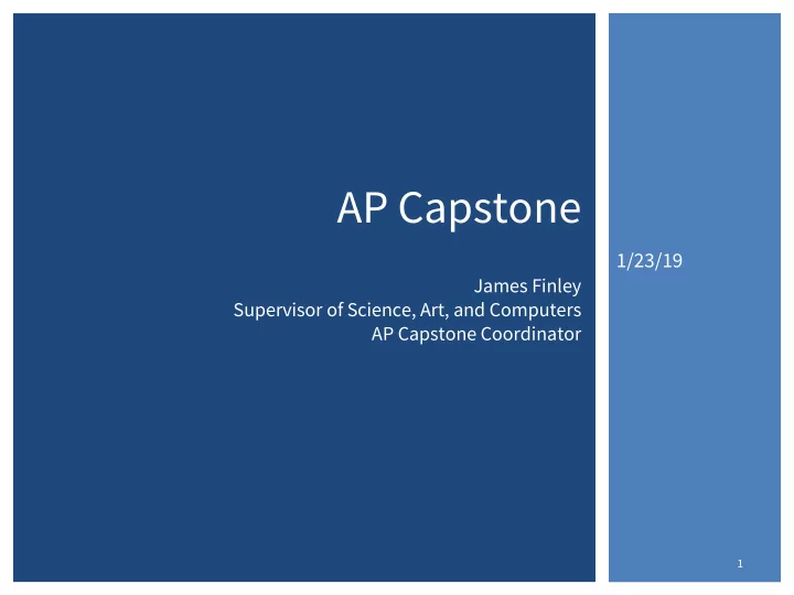 ap capstone