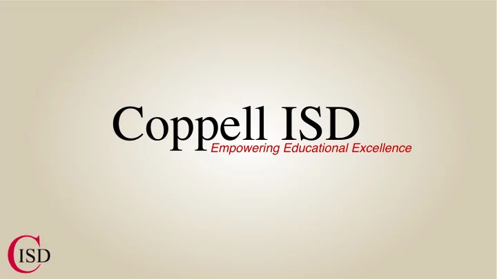 coppell isd