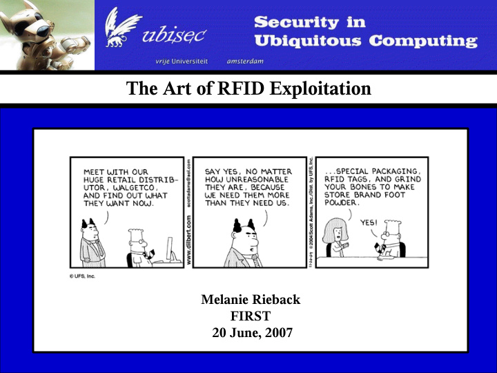 the art of rfid exploitation