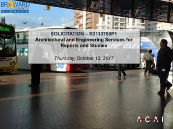 Agenda  Evaluation Criteria    Specific Project Experience/Case Studies    Other